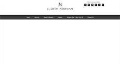 Desktop Screenshot of judithnorman.com